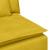Canapea modulară cu perne, galben GartenMobel Dekor