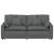 Canapea modulară cu perne Gri închis GartenMobel Dekor