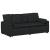 Canapea modulară cu perne, negru GartenMobel Dekor