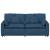 Canapea modulară cu perne, albastru GartenMobel Dekor