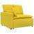 Canapea modulară cu perne, galben deschis GartenMobel Dekor