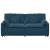 Canapea modulară cu perne, albastru GartenMobel Dekor