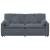 Canapea modulară cu perne Gri închis GartenMobel Dekor