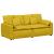 Canapea modulară cu perne, galben GartenMobel Dekor