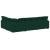 Canapea modulară cu perne, verde închis, catifea GartenMobel Dekor