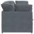 Canapea modulară cu perne catifea gri închis GartenMobel Dekor