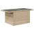 Set canapele de grădină, 7 piese, cu perne, bej, poliratan GartenMobel Dekor