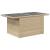 Set canapele de grădină, 8 piese, cu perne, bej, poliratan GartenMobel Dekor