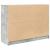 Bufetă cu sertare Gri beton 100,5x35x76 cm Lemn prelucrat GartenMobel Dekor