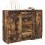 Bufetă cu sertare Stejar afumat 100,5x35x76 cm Lemn prelucrat GartenMobel Dekor