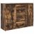 Bufetă cu sertare Stejar afumat 100,5x35x76 cm Lemn prelucrat GartenMobel Dekor