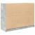 Bufetă Gri Beton 100x35x76 cm Lemn prelucrat GartenMobel Dekor