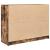 Dulap, stejar fumuriu, 100x35x76 cm, lemn compozit GartenMobel Dekor