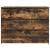 Dulap, stejar fumuriu, 100x35x76 cm, lemn compozit GartenMobel Dekor