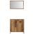 Set mobilier de baie, 3 piese, lemn vechi, lemn prelucrat GartenMobel Dekor