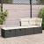 Set mobilier de grădină cu perne, 2 piese poliratan/lemn acacia GartenMobel Dekor