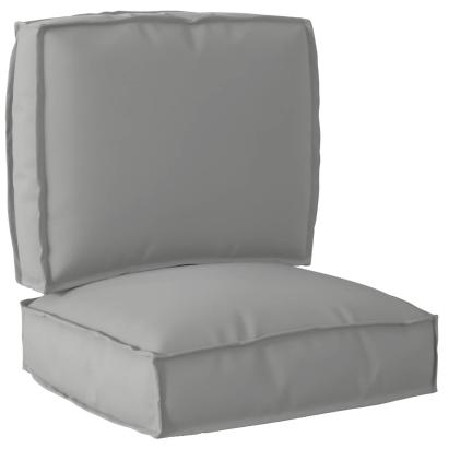 Set de perne pentru palet 2 pcs Gri Material Oxford GartenMobel Dekor