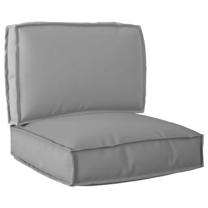 Set de perne pentru palet 2 pcs Gri Material Oxford GartenMobel Dekor