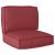 Set de perne pentru palet 2 pcs Roșu Vin Material Oxford GartenMobel Dekor