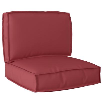 Set de perne pentru palet 2 pcs Roșu Vin Material Oxford GartenMobel Dekor