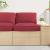 Set de perne pentru palet 2 pcs Crem Material Oxford GartenMobel Dekor