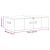 Cutii de depozitare 2 buc. crem 70x40x18 cm material textil GartenMobel Dekor