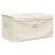 Cutii de depozitare 2 buc. crem 50x30x25 cm material textil GartenMobel Dekor