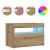 Noptiera cu lumini LED Stejar Artisan 60x35x40cm Lemn prelucrat GartenMobel Dekor