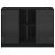 Bufet Stejar Negru 100 x 37 x 75.5 cm GartenMobel Dekor