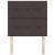 Cap de pat cu înălțime ajustabilă Maro închis 90 cm țesătură GartenMobel Dekor