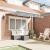 Cortina Retractabilă Antracit 300 x 200 cm țesătură GartenMobel Dekor