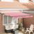 Cortina Retractabilă Roșu și Alb 300 x 250 cm GartenMobel Dekor