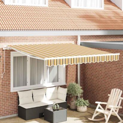 Cortina Retractabilă Manual Multicolour 350 x 250 cm GartenMobel Dekor