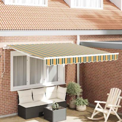Cortina Retractabilă Manual Multicolour 350 x 250 cm GartenMobel Dekor
