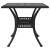 Set masă de grădină 3 pcs Negru Aluminiu turnat GartenMobel Dekor