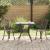 Set masă de grădină 3 pcs Bronz Aluminiu turnat GartenMobel Dekor
