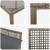 Set de masă pentru grădină 7 pcs Gri poliratan GartenMobel Dekor