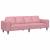 Canapea pentru living Roz 250 x 77 x 76 cm GartenMobel Dekor