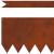 Margine pentru gazon 50 pcs Maro 100 x 0.05 x 20 cm GartenMobel Dekor