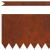Margine pentru gazon 30 pcs Maro 100 x 0.05 x 20 cm GartenMobel Dekor
