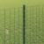 Set 22 stâlpi de gard din oțel, verde, 140 cm, pentru exterior
