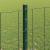 Gard cu Stâlp Verde 1,2 x 10 m Oțel și PVC GartenMobel Dekor