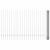 Gard cu Stâlp Argintiu 1,6 x 50 m Oțel GartenMobel Dekor