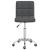 Scaun de birou pivotant, gri închis, material textil GartenMobel Dekor