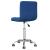 Scaun de birou pivotant, albastru, material textil GartenMobel Dekor