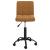 Scaun de birou pivotant, maro, catifea GartenMobel Dekor