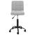 Scaun pivotant pentru birou, gri deschis, catifea GartenMobel Dekor