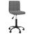 Scaun de birou pivotant, gri închis, catifea GartenMobel Dekor