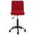 Scaun de birou pivotant, roșu vin, catifea GartenMobel Dekor