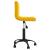 Scaun de birou pivotant, galben muștar, catifea GartenMobel Dekor